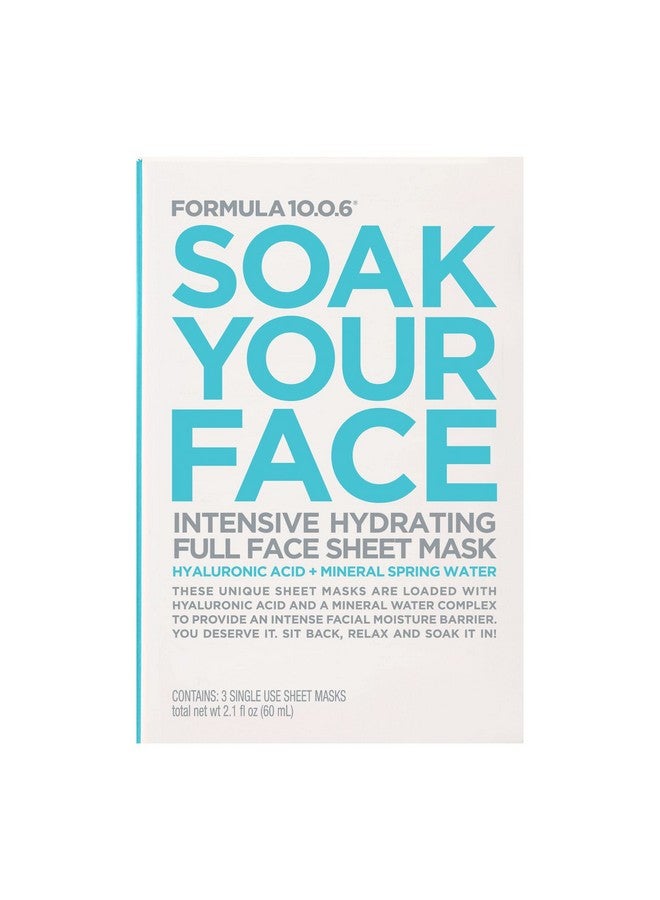 Soak Your Face Intensive Hydrating Sheet Mask