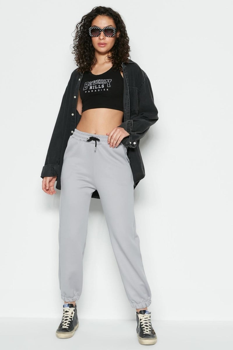 Jogger Elastic Sports Sweatpants 806 Gray