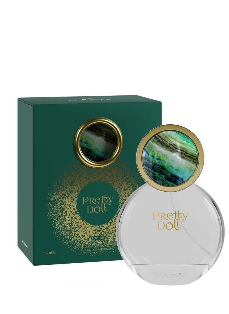 Pretty Doll Eau De Parfum for Women, 100 ml