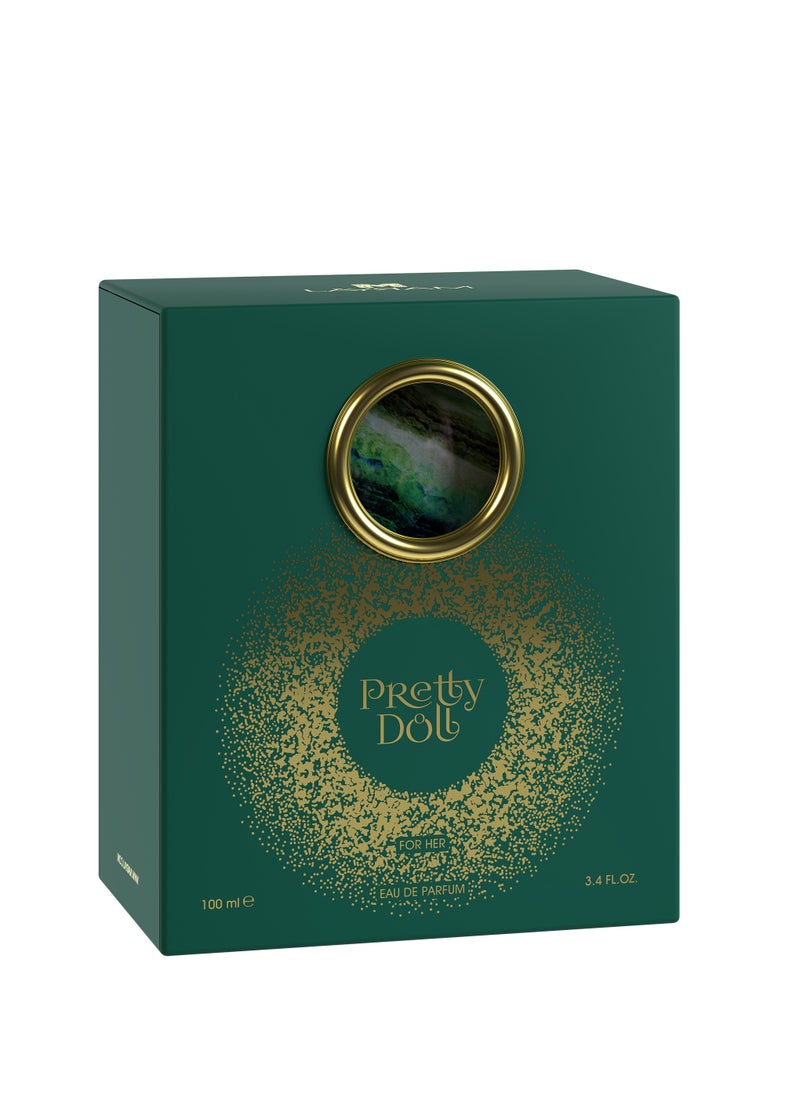 Pretty Doll Eau De Parfum for Women, 100 ml