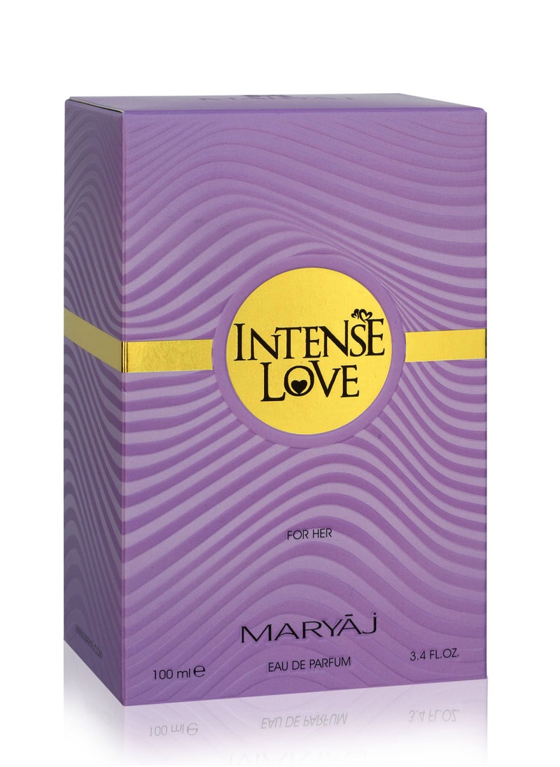 Intense Love Eau De Parfum for Women, 100 ml