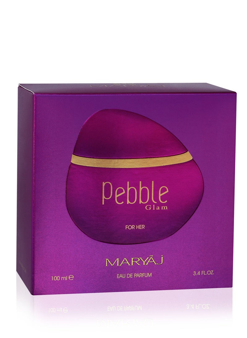 Pebble Glam For Women, Eau De Parfum, 100 ml