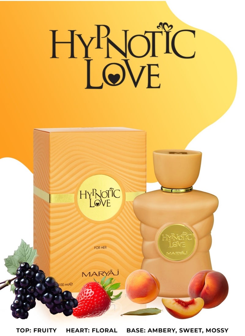 Hypnotic Love Eau De Parfum for Women, 100 ml