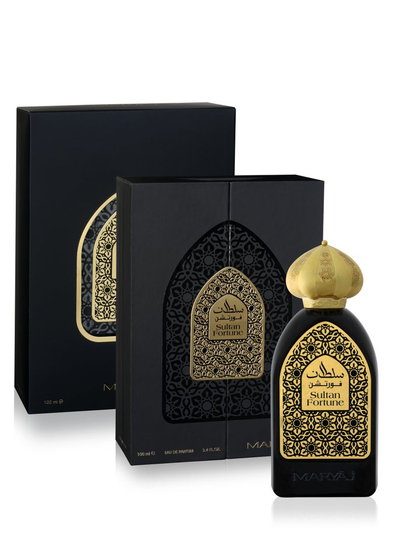 Sultan Fortune Unisex Oriental Eau De Parfum, 100 ml