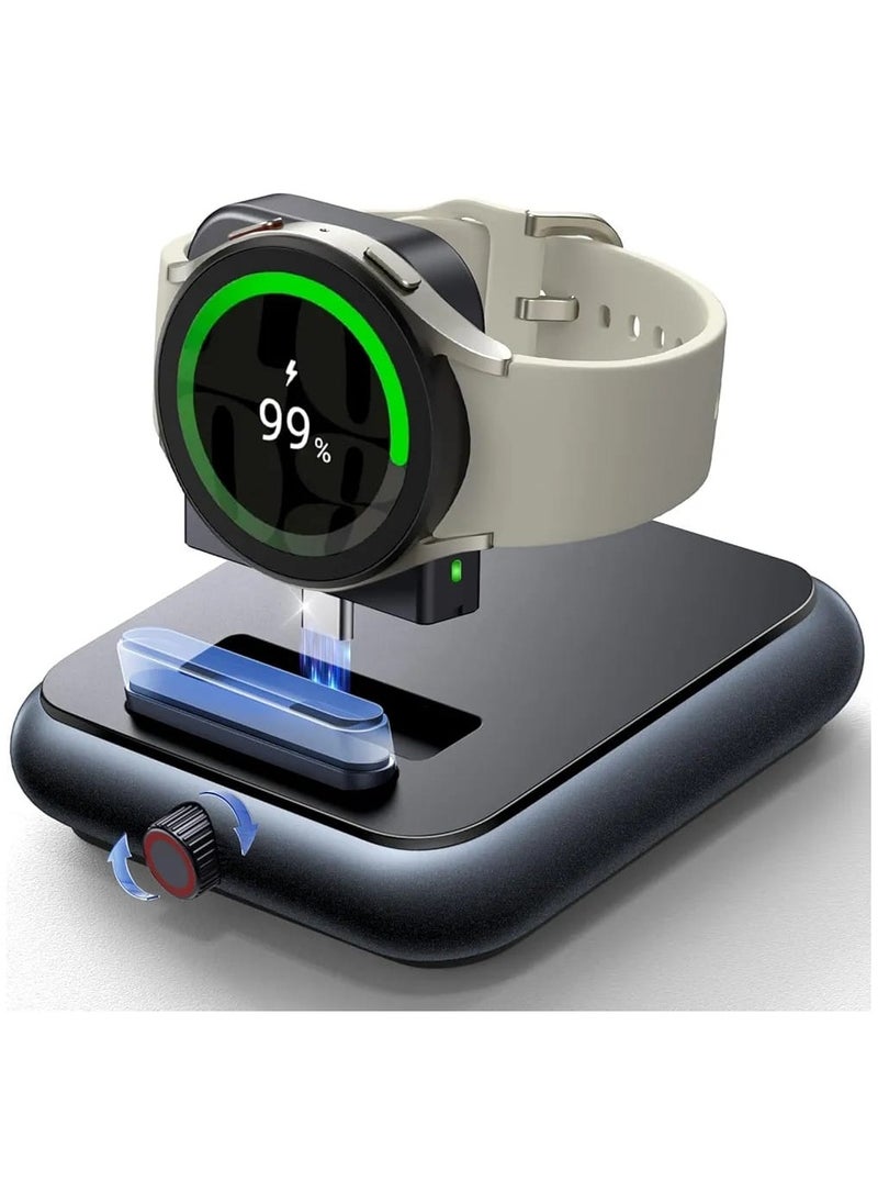 Removable Charging Dock for Samsung Galaxy Watch, Magnetic Watch Charger with USB C Cable Fast Charging for Samsung Galaxy Watch