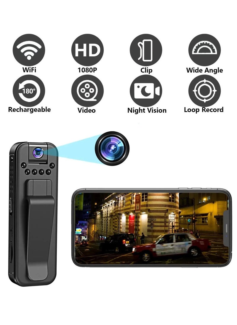 L7 With Wifi Body Mini Camera Portable Small Digital Video Recorder BodyCam Infrared Night Vision Miniature Camcorder