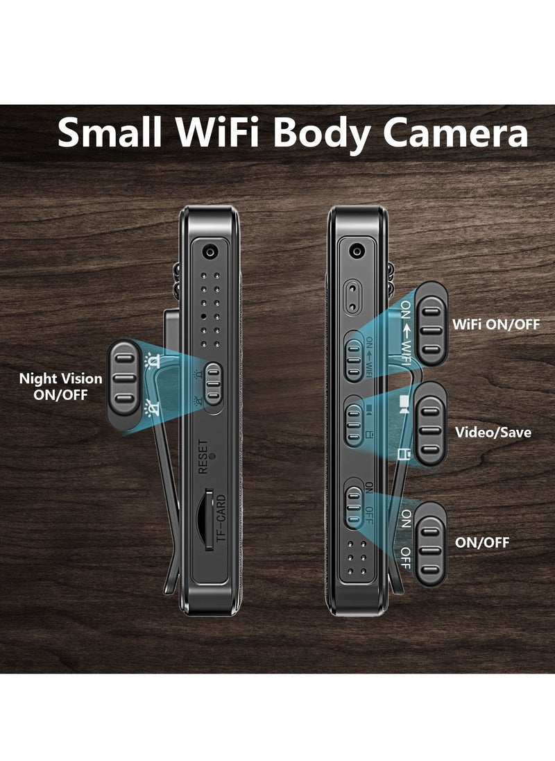 L7 With Wifi Body Mini Camera Portable Small Digital Video Recorder BodyCam Infrared Night Vision Miniature Camcorder