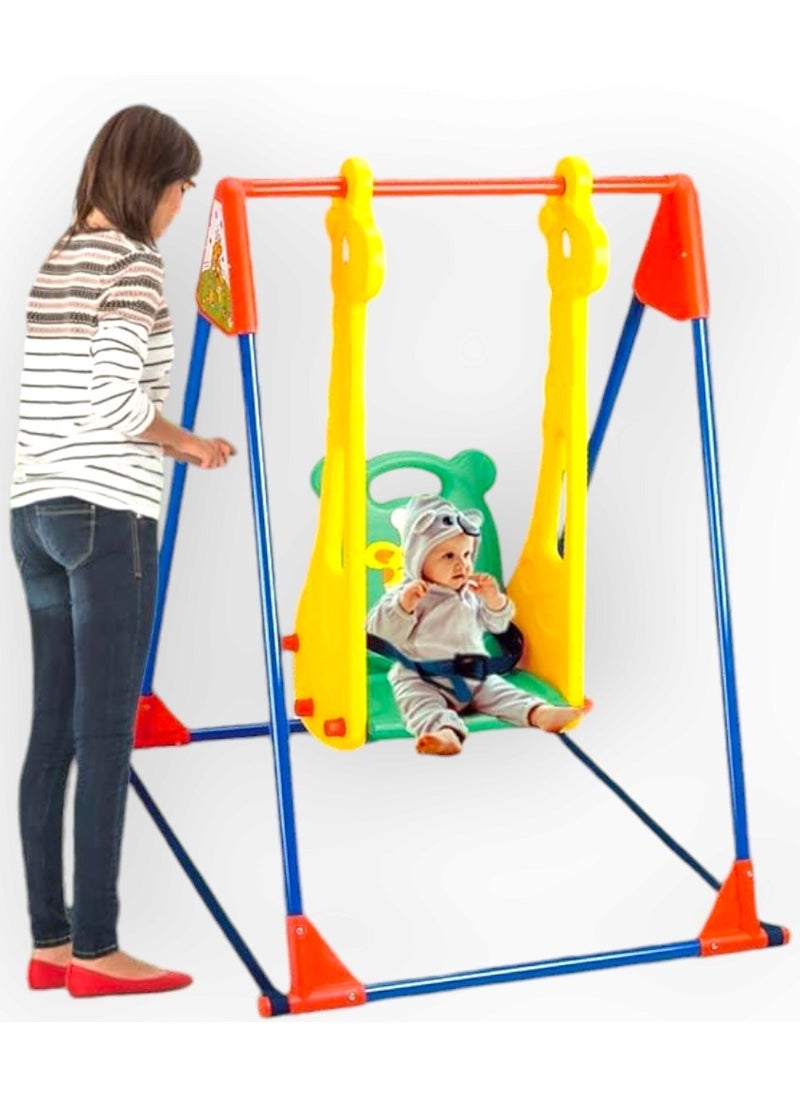 baby single seater swing baby with stand MULTI COLOUR