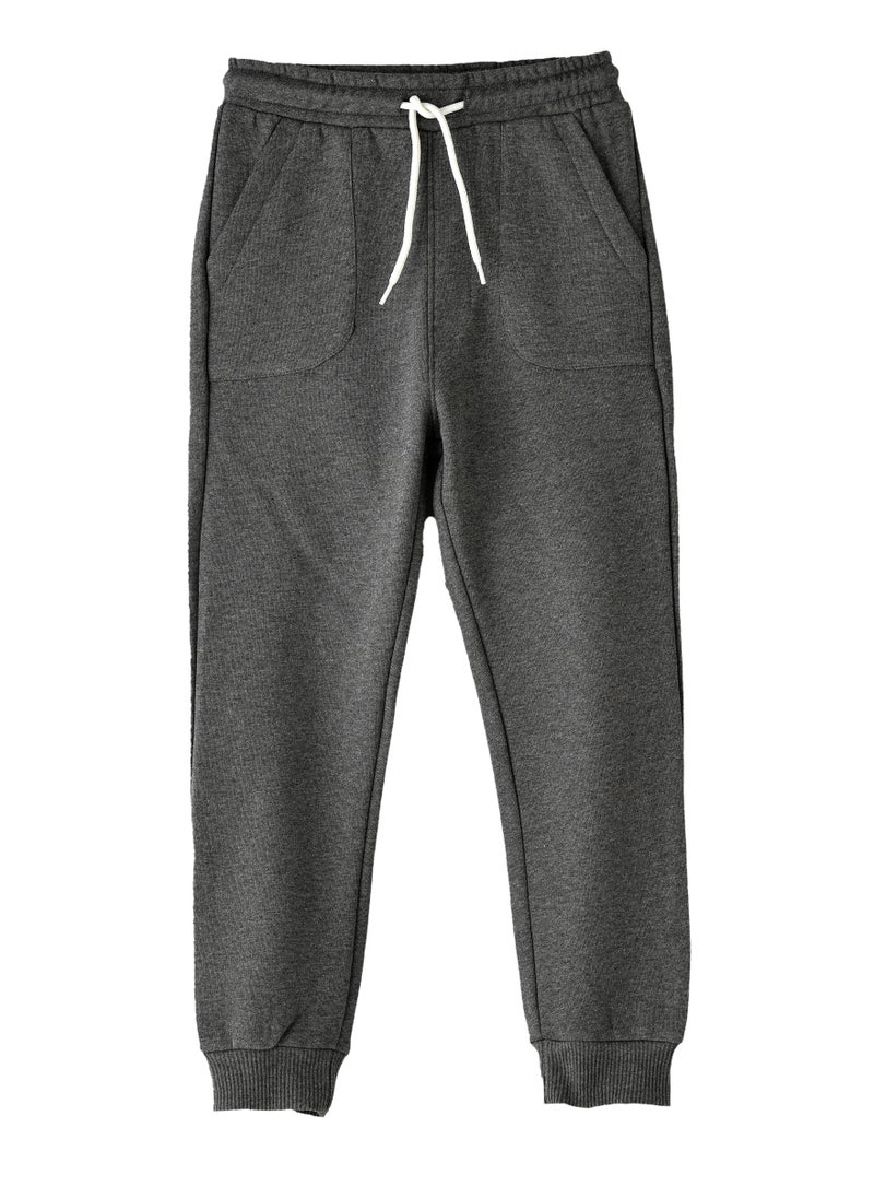 Boys' Solid Drawstring Joggers