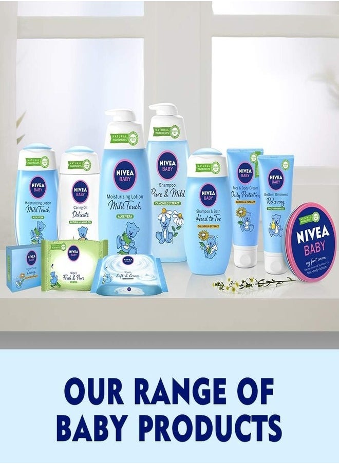 NIVEA Baby Head-to-Toe Bath & Shampoo with Calendula Extract 200ml