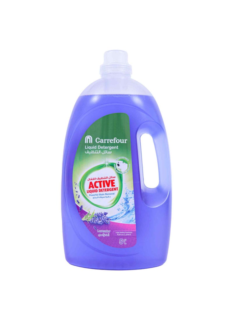 Active Liquid Detergent Lavender Purple 5L