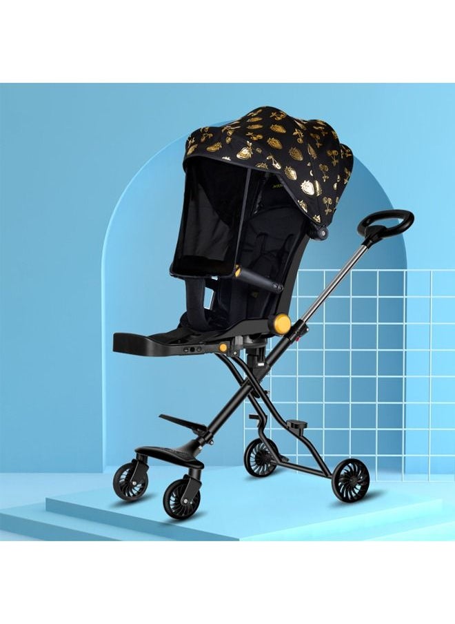 4 Wheel Adjustable And Safe Baby Trolly