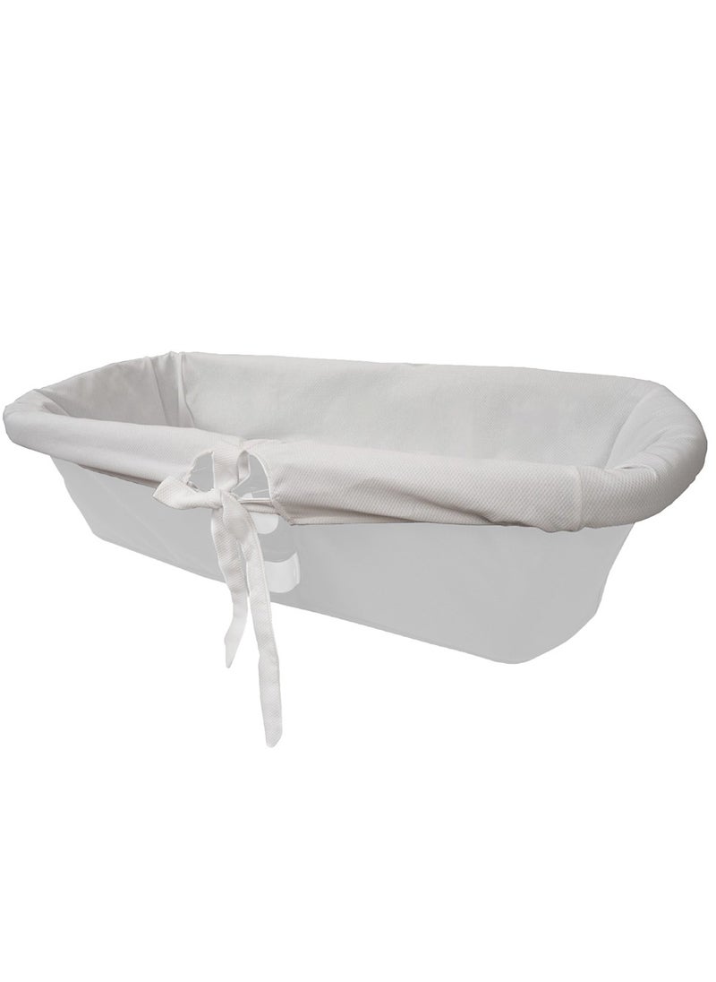 Bumble & Bird - Carrycot Cover - White