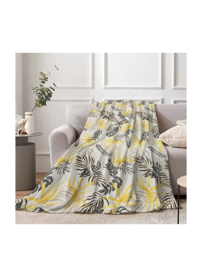 Home Botanical Double Blanket 220 x 240 cm