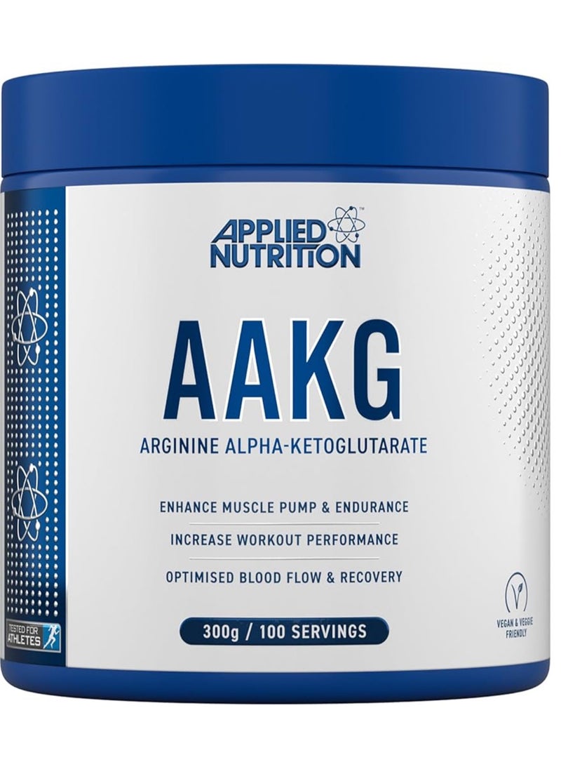 AAKG Powder Enhance Muscle Pump & Endurance 300g 100 Servings