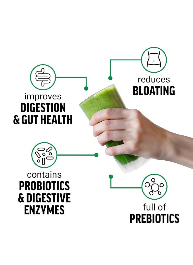 Force Factor Smarter Greens Superfoods + Digestion Powder