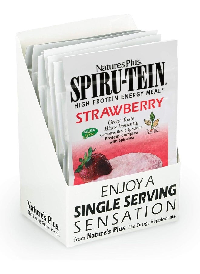 Nature's Plus Spirutein Strawberry (8 Packets)