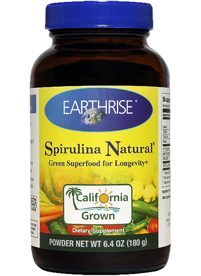 Earthrise Spirulina Powder (180g, 0.01 Pounds)