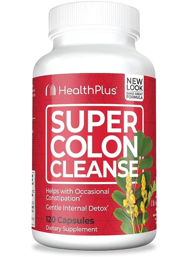 Health Plus Super Colon Cleanse 500Mg 120 Capsules