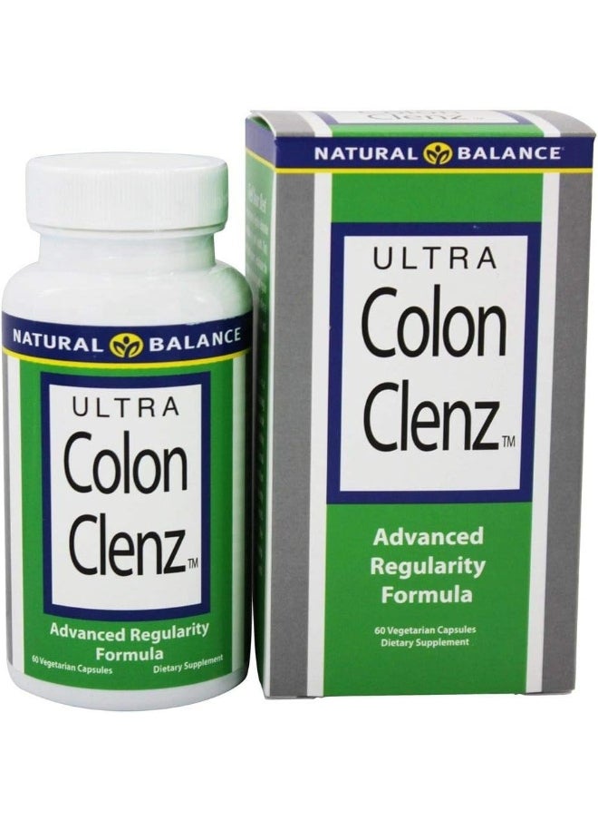 Natural Balance - Ultra Colon Clenz Advanced Regularity Formula 60 Vegetarian Capsules