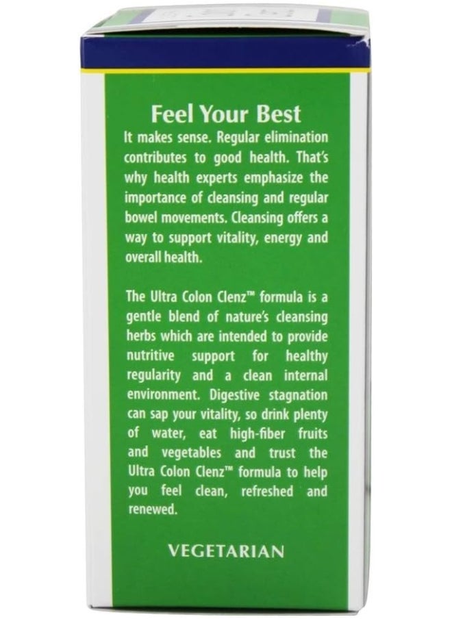 Natural Balance - Ultra Colon Clenz Advanced Regularity Formula 60 Vegetarian Capsules