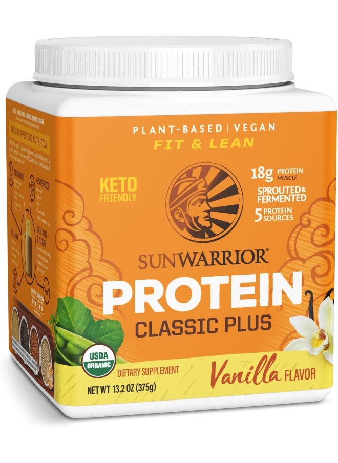 Sunwarrior Organic Classic Plus- Vanilla