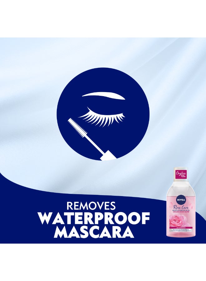 Micellar Organic Rose Water Makeup Remover 400ml