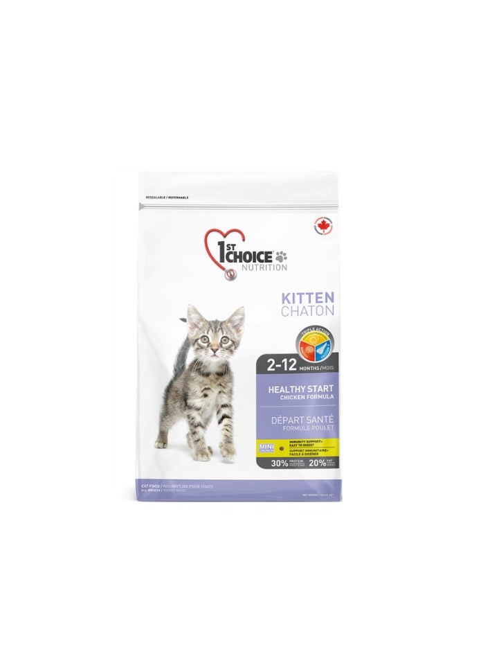 1st Choice Healthy Heart Chicken Formula (Kitten) 2.72 Kg, 1st Choice cat food, Raw food for cats, High Protein Raw cat food, best cat food, nutritious cat food, cat food