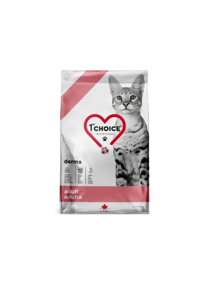 1st Choice Derma Salmon formula (Adult) 1.8 Kg, 1st Choice cat food, Raw food for cats, High Protein Raw cat food, best cat food, nutritious cat food, cat food