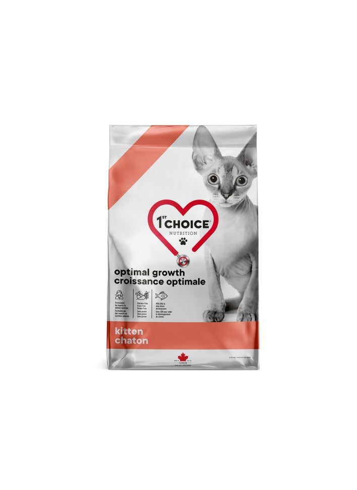 1st Choice Optimal Growth Fish formula (Kitten) 1.8 Kg, 1st Choice cat food, Raw food for cats, High Protein Raw cat food, best cat food, nutritious cat food, cat food