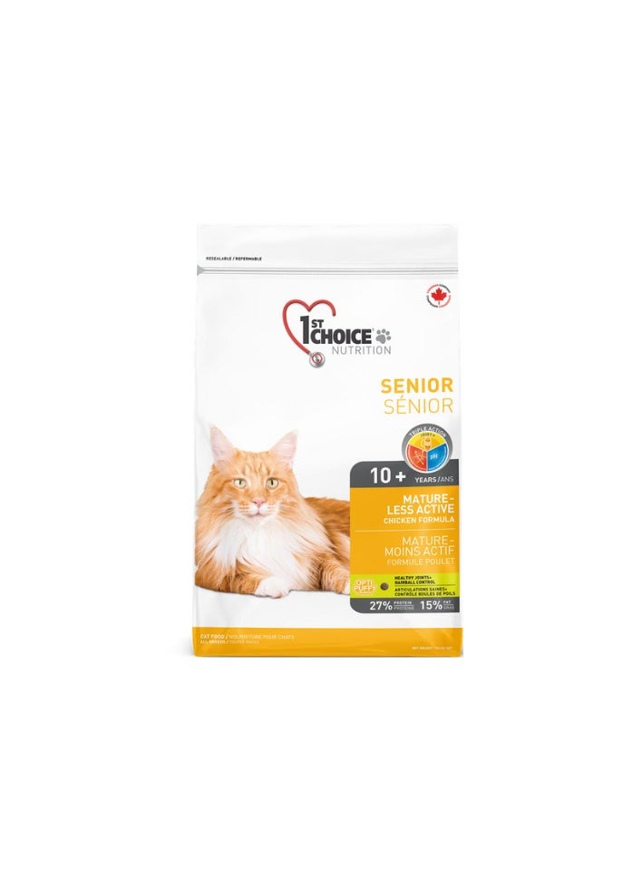 1st Choice Mature-Less Active Chicken formula (Senior) 2.72Kg, 1st Choice cat food, Raw food for cats, High Protein Raw cat food, best cat food, nutritious cat food, cat food