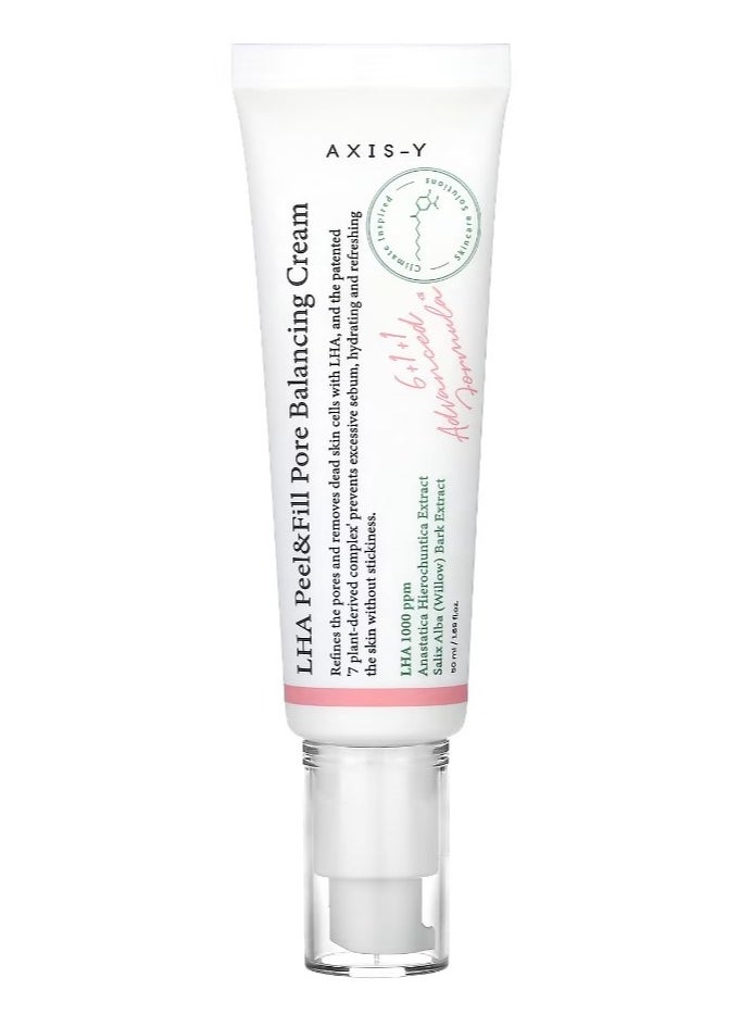 LHA Peel&Fill Pore Balancing Cream 50ml. Moisturizing, nourishing