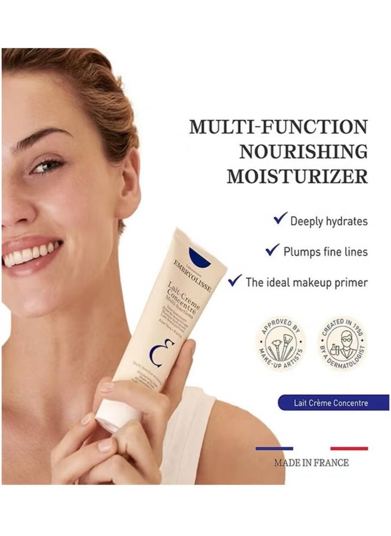 Lait Creme Concentre Multi Fonctions Moisturizer Cream 75ml. Soothe, Nourish And Moisturize Easily Damaged Skin