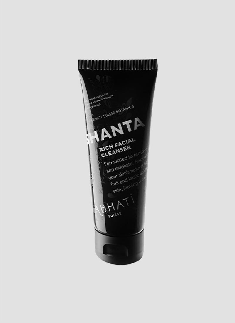 SHANTA Rich Facial Cleanser 75ml + Free Gift