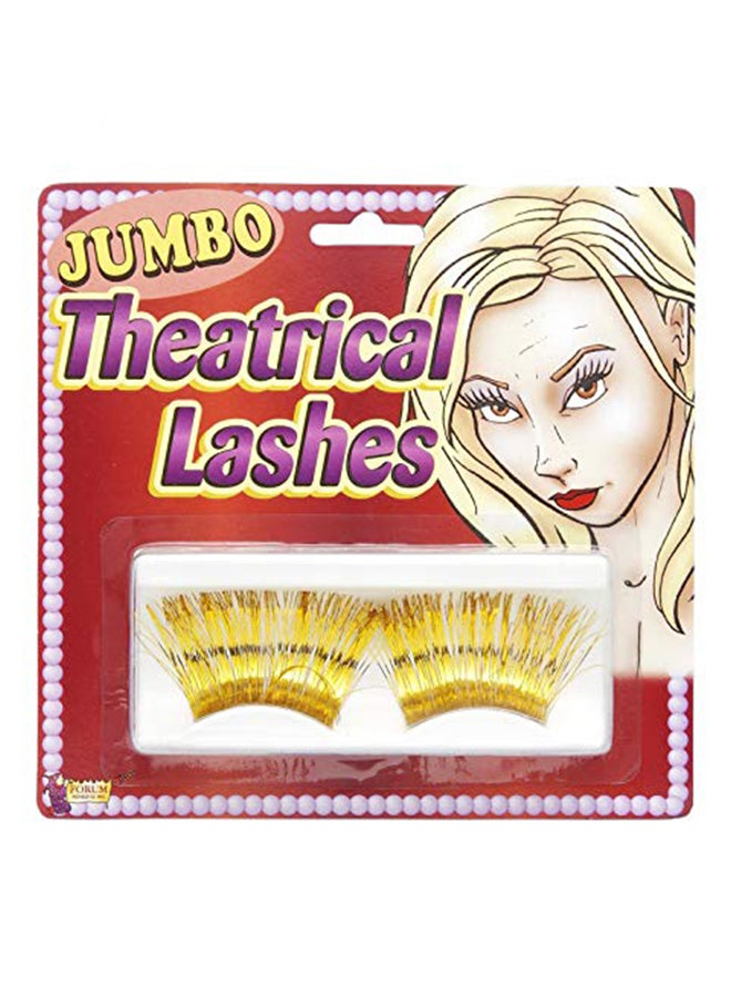 Jumbo Theatrical Lashes Gold