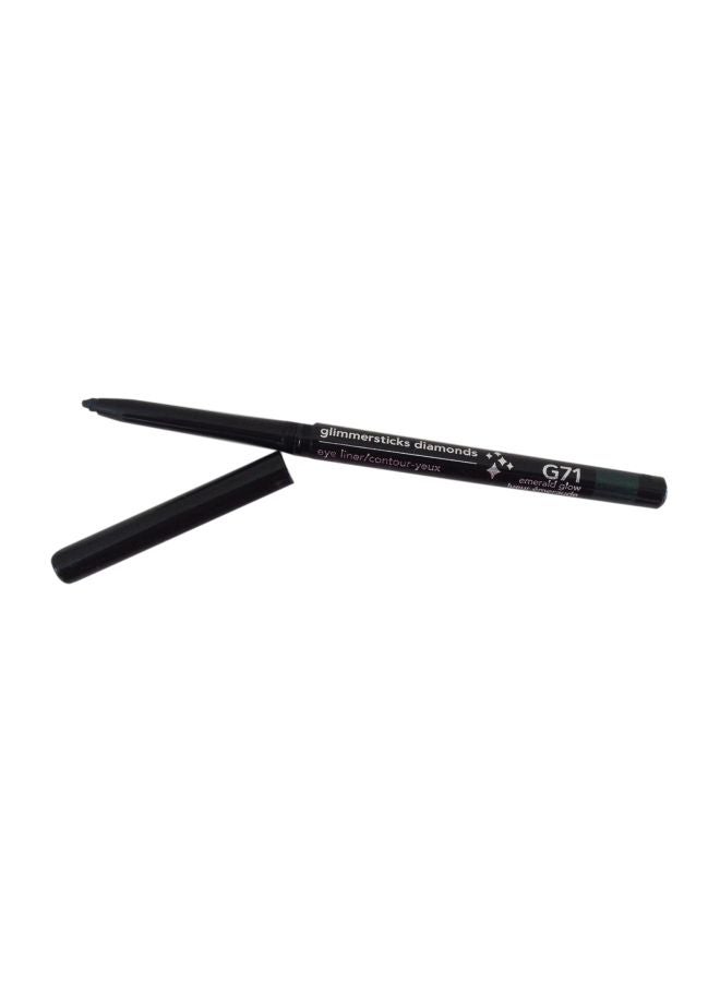 Glimmersticks Diamonds Eye Liner Emareld Glow