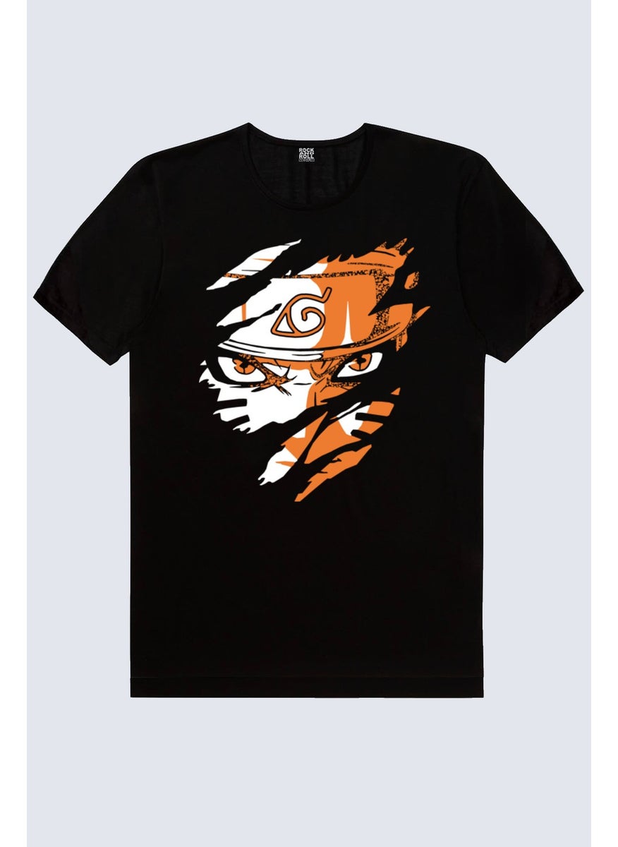 Hard Naruto Black Short Sleeve Men's T-Shirt