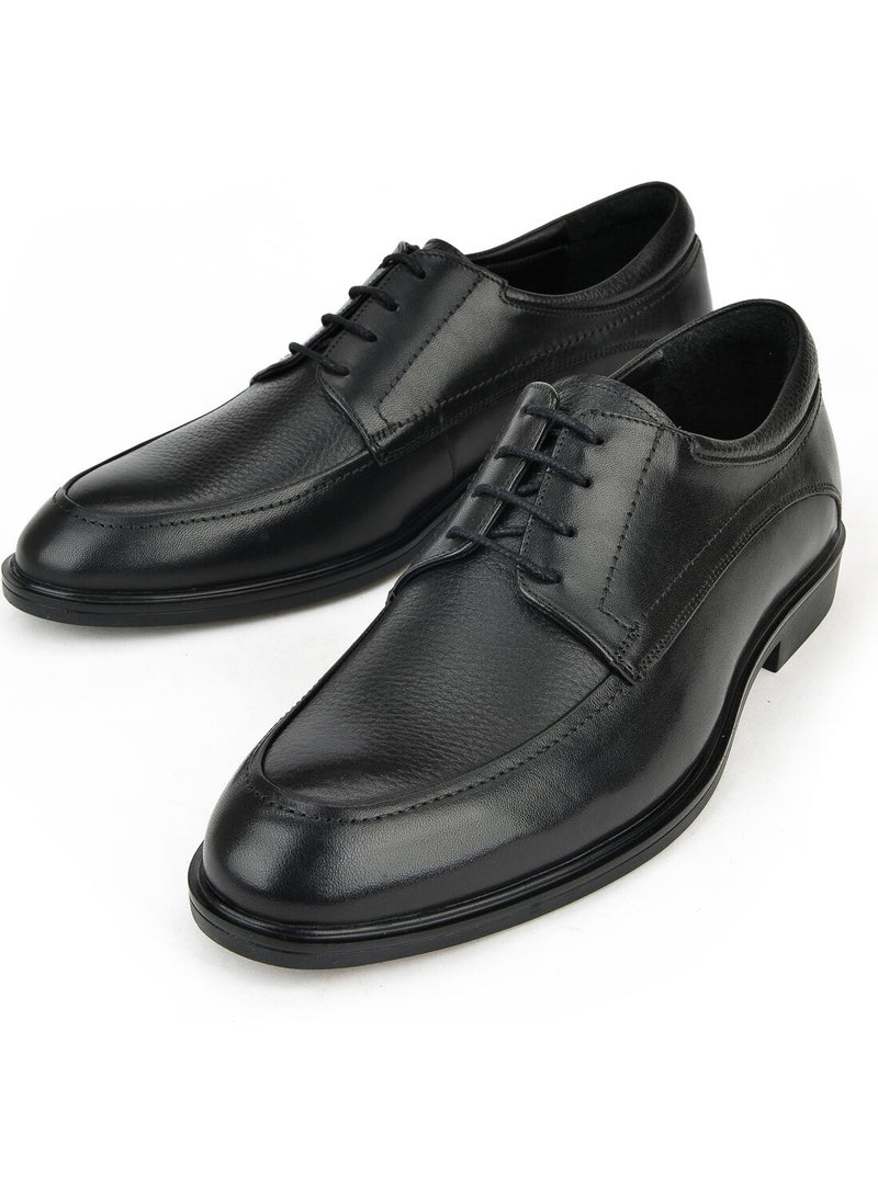 , Men's Leather Shoes 143745Z0938 Black