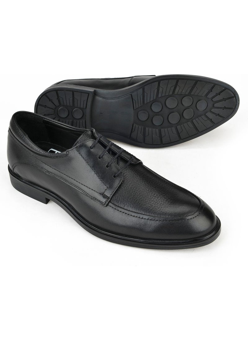 , Men's Leather Shoes 143745Z0938 Black