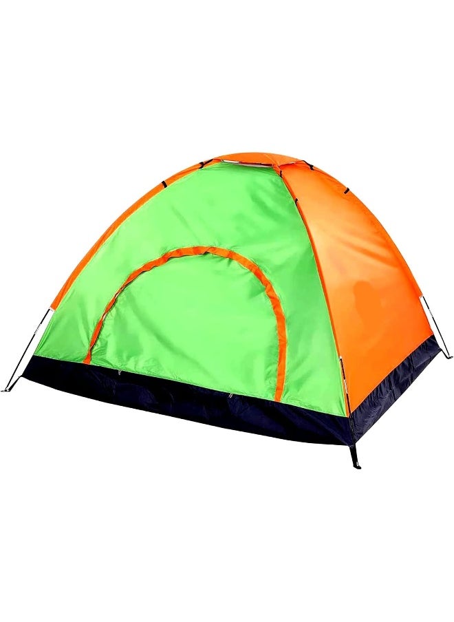 GO2CAMPS Automatic Camping Tent 3 Persons, Instant Automatic Pop Up Dome Tent, Portable Windproof Lightweight for Family Backpacking Hunting Hiking Outdoor Beach Tent and Picnic Tent