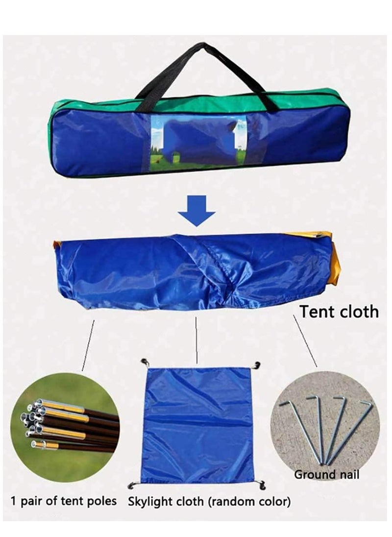 Outdoor camping tent Camping Tent,Waterproof & Windproof Backpack Outdoor ng Dome Tent Two Doors Backpacking with Gauze Curtain,2-4 Person Large Tent for Family,Beach Traveling,Hunting,ng,Fish