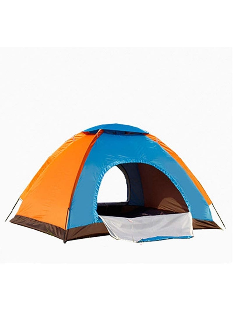 Outdoor camping tent Camping Tent,Waterproof & Windproof Backpack Outdoor ng Dome Tent Two Doors Backpacking with Gauze Curtain,2-4 Person Large Tent for Family,Beach Traveling,Hunting,ng,Fish