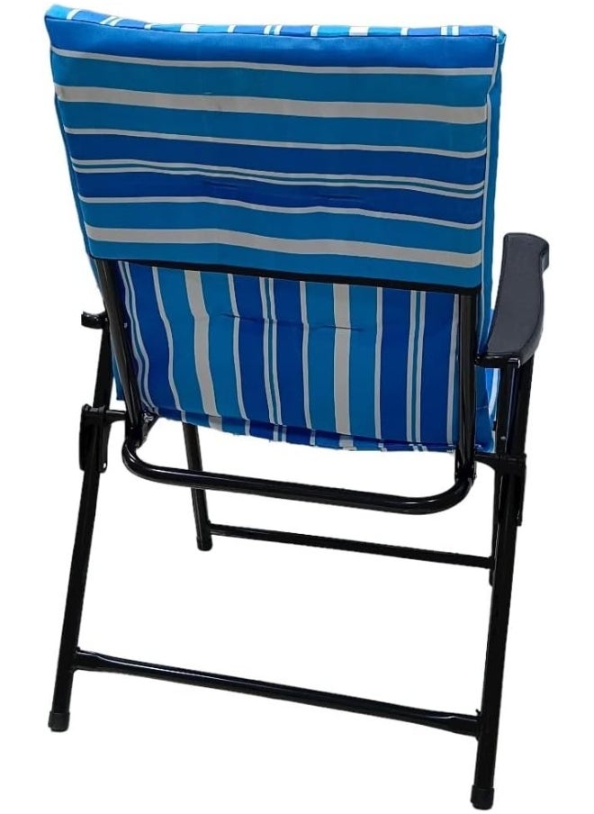 GO2CAMPS Foldable Camping Chair with Cushion Heavy Quality