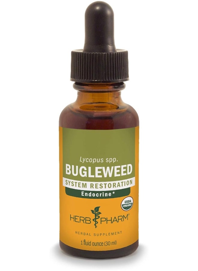 Herb Pharm Bugleweed Liquid Extract for Endocrine System Support - 1 Ounce