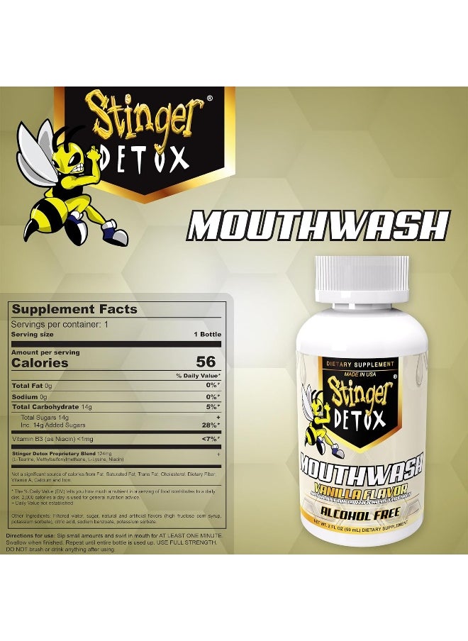 Stinger Detox Mouthwash 2 Fluid Ounce