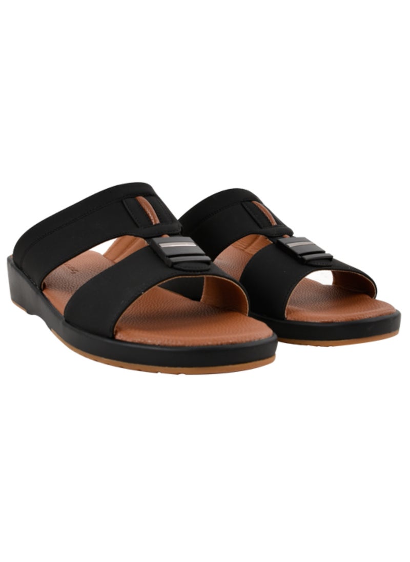 Mens Arabic Sandals Black