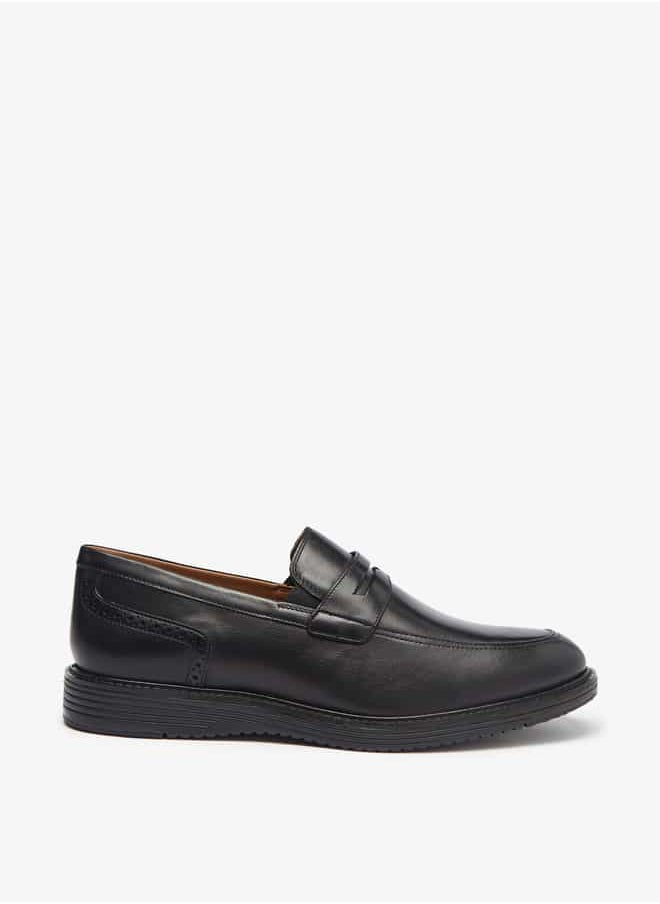 Men's Solid Slip-On Loafers