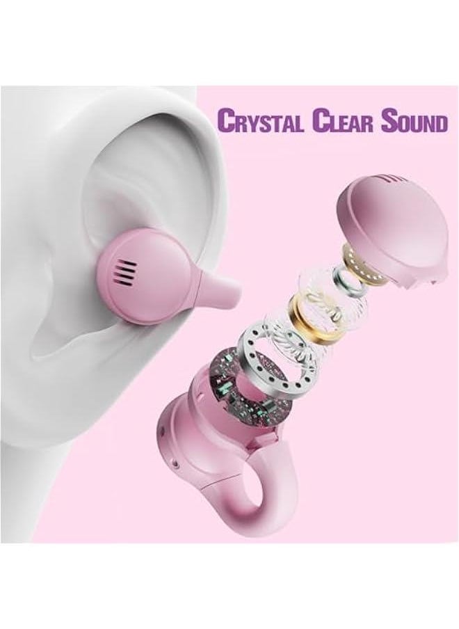 Wireless Ear Clip On Earbuds Open Ear Wireless Ear Clip On Cuff Headphones Bluetooth Bone Conduction Earbuds Earphones Bone Conduction Headphones Open Clip Ear Buds