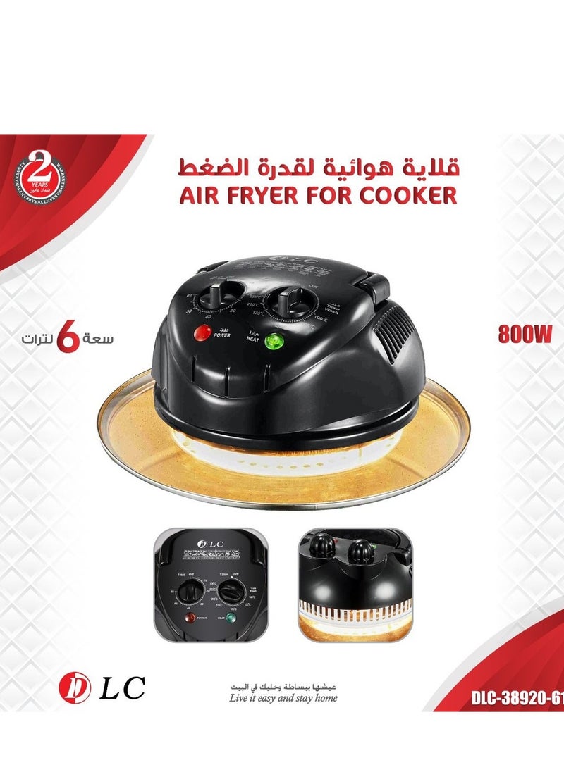 Air Fryer Lid for 6 Quart Electric Pressure Cooker