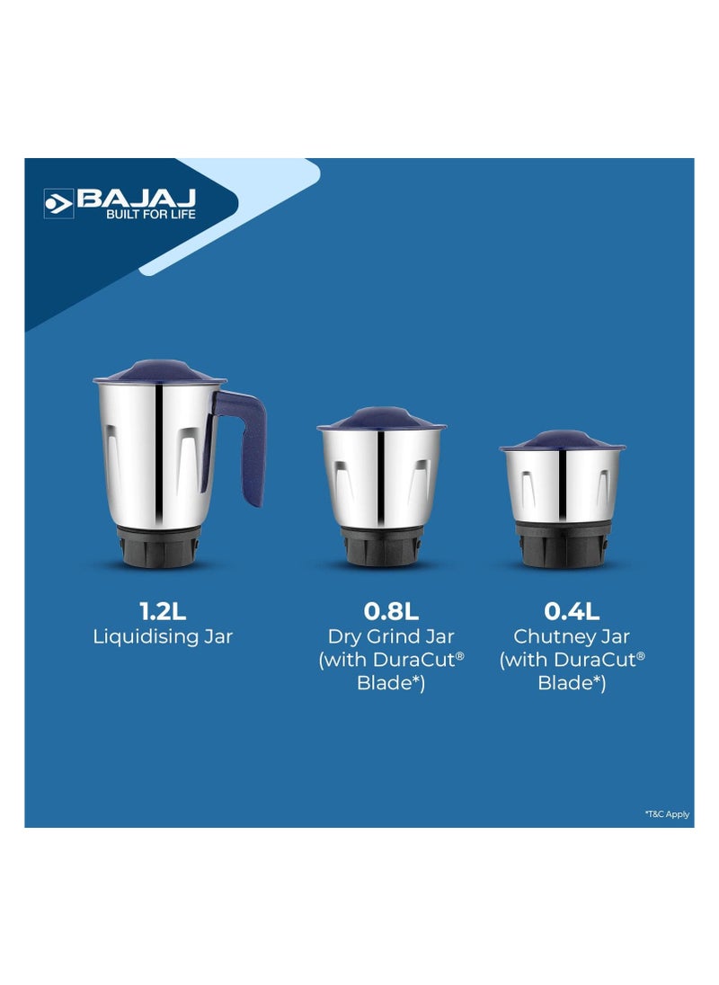 Bajaj Ninja Series Grace 500W Mixer Grinder